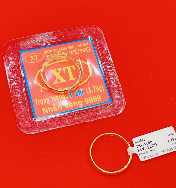 Nhẫn Trơn 1 Chỉ 