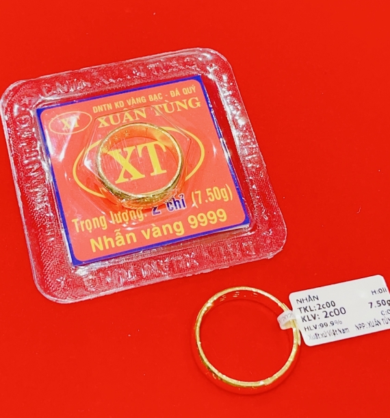 Nhẫn Trơn 2 Chỉ