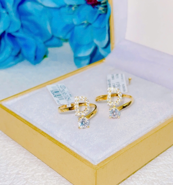 Nhẫn vàng vàng 610 - 1