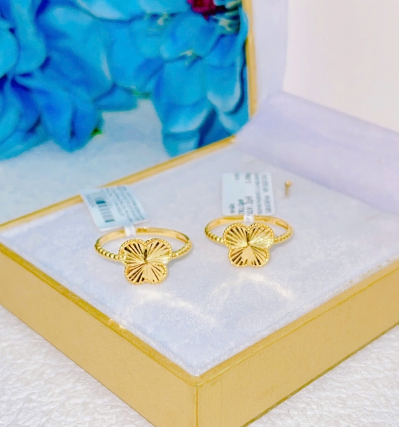 Nhẫn vàng vàng 610 - 10