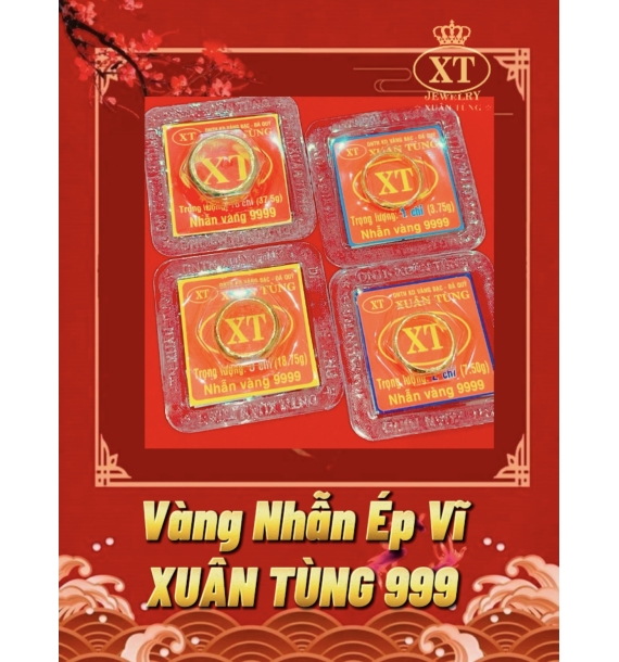Nhẫn Trơn Ép Vĩ 