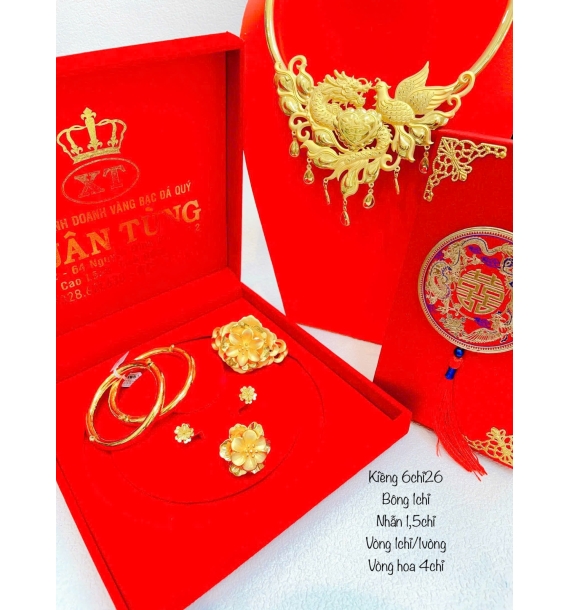Bộ trang sức vàng cưới - 1