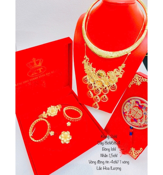 Bộ trang sức vàng cưới - 2