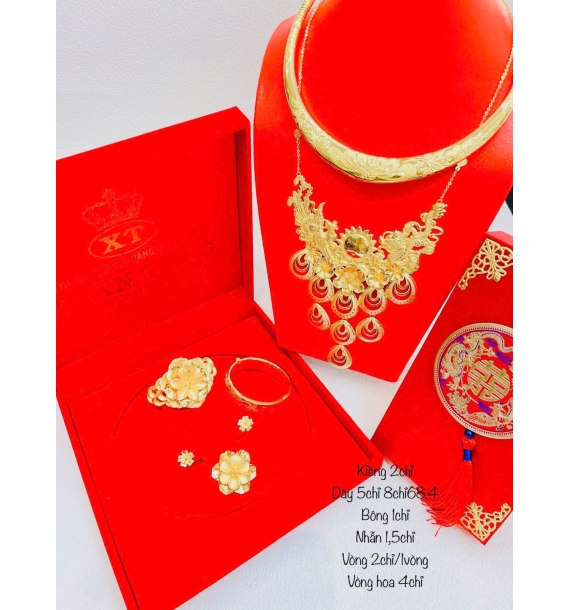 Bộ trang sức vàng cưới - 3