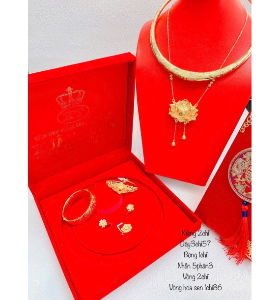 Bộ trang sức vàng cưới - 4