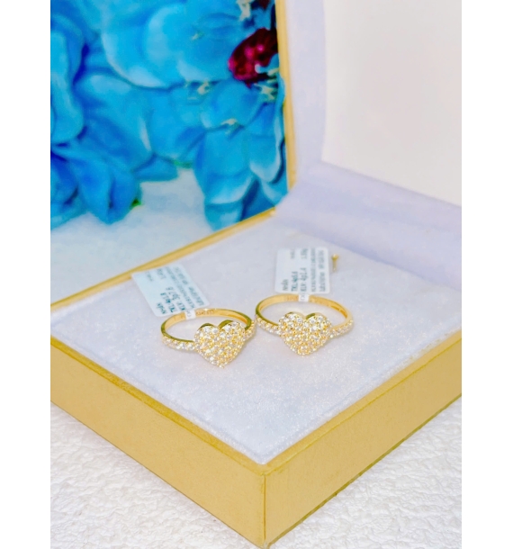 Nhẫn vàng vàng 610 - 9