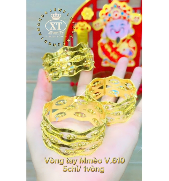 Vòng vàng 610 - 10